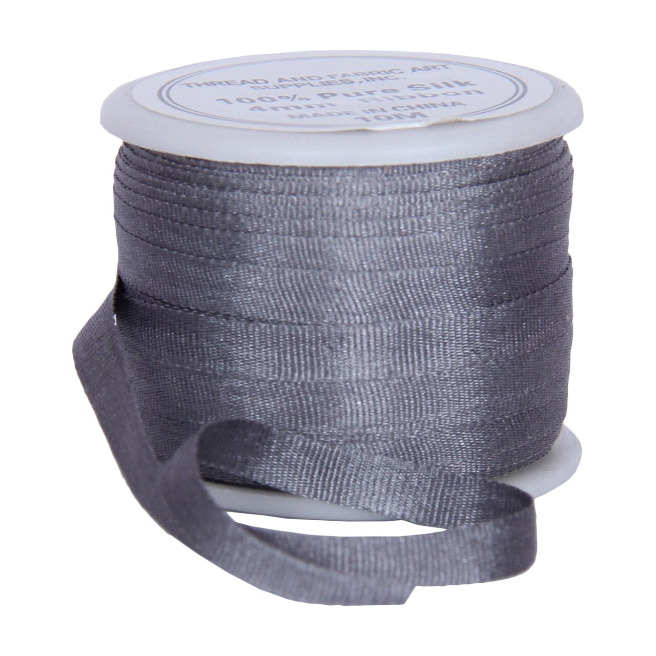 Threadart 100% Pure Silk Ribbon - 3 Widths 2MM, 4MM, 7MM - 50 Colors Available